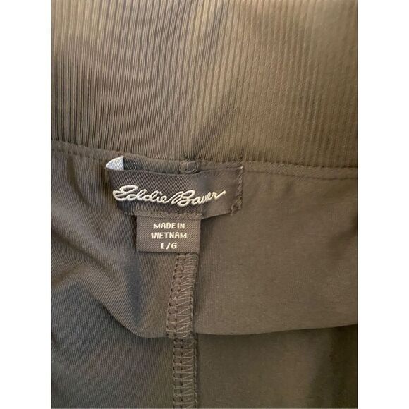 Eddie Bauer Christine skirt skort large new gray 2 way stretch forged iron #elk0 - Picture 5 of 8